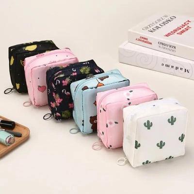 Women Sanitary Napkin Tampon Storage Bag Portable Waterproof
