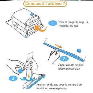 Bag Seal Foldable Storage Bags压缩 Compressed Vacuum