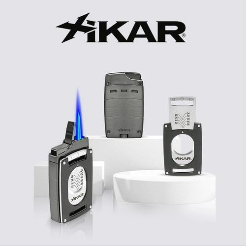 [Официальный флагманский магазин] US Xikar Xika Portable Cigar Cutting Wind -Reseprenge Leter Sigar набор инструментов 907