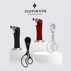 意大利闪灵喷枪雪茄烟斗专用打火机台式充气雪茄枪雪茄剪刀雪茄钳