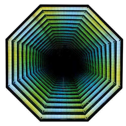 千层镜灯箱隧道镜led霓虹灯3D造型灯牌深渊镜发光字氛围灯