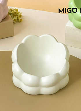 多猫家庭猫粮碗不易打翻保护颈椎小狗专用碗水碗不湿嘴宠物慢食碗