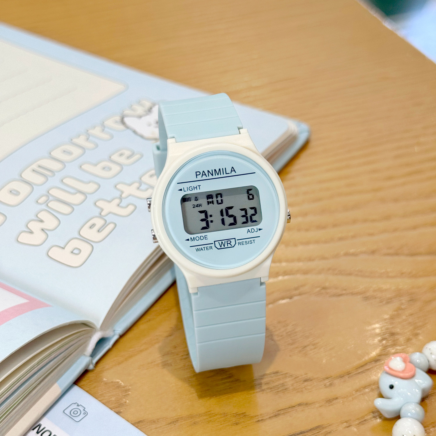 儿童电子表女款女学生初高中只看时间专用表女孩电子手表2026新款