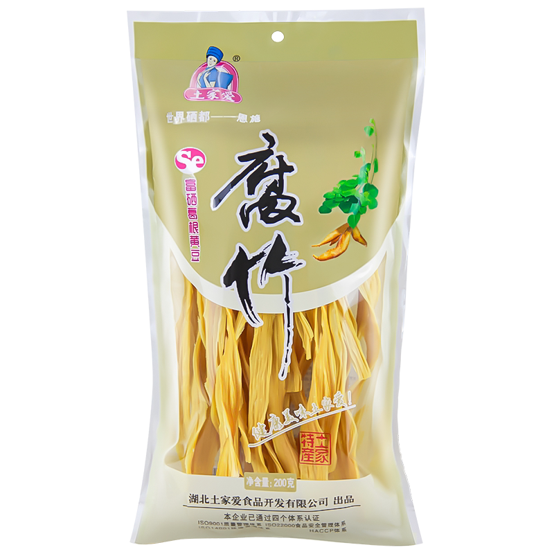 富硒葛根腐竹头层豆腐皮