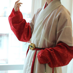 希雾国风 搭护 明制汉服缠枝灵云暗纹提花纱日常明代初期打褶窄袖