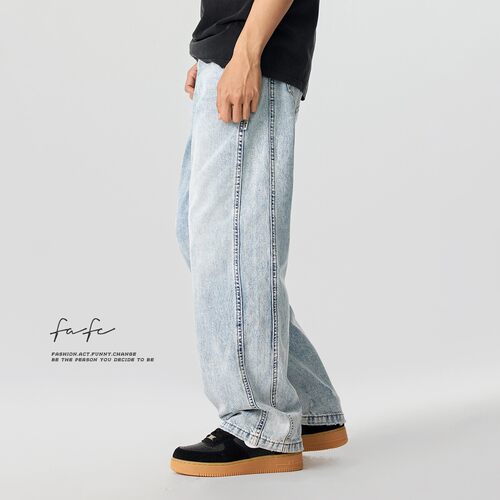 FAFC春秋夏石墨水洗做旧