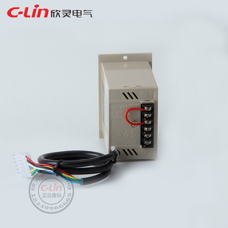 欣灵电机调速器US-52交流减速马达无极变速开关220V256090180250W