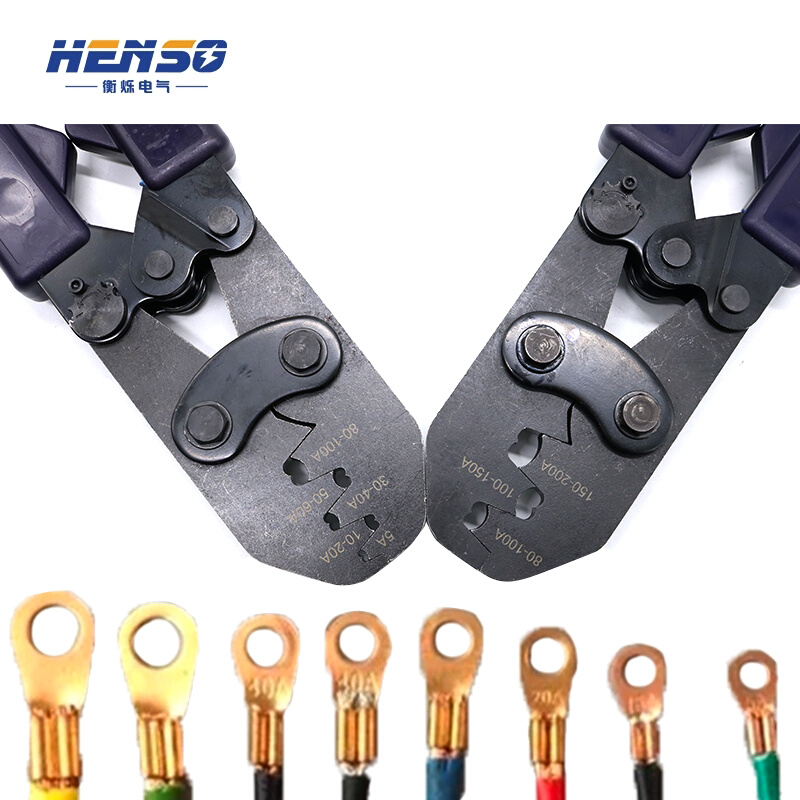 U型冷压端子线耳接线开口铜接线端子电线接头压接钳子OT开口鼻压