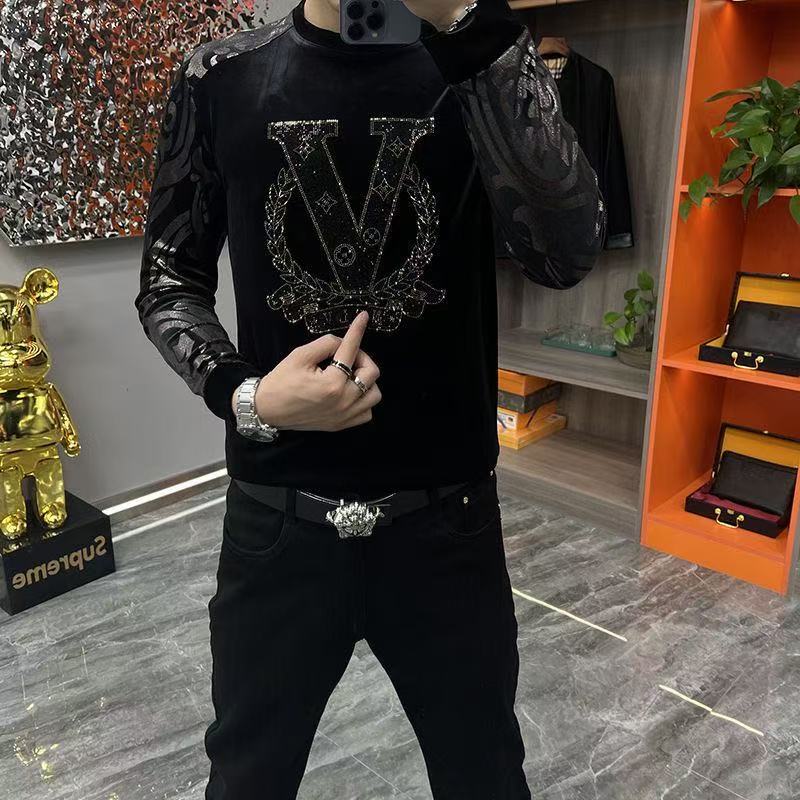 男士秋冬高品质小衫T恤