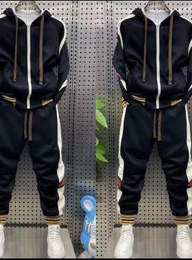 【现货】24626男士秋季套装上新时尚潮流休闲运动高品质帅气舒适