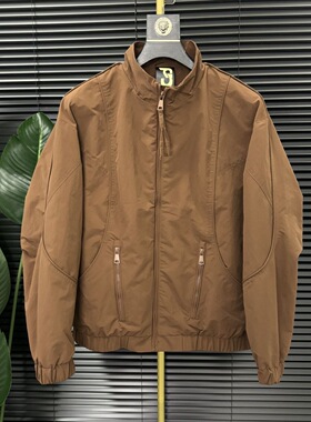 【现货】H7008春秋新品百搭时尚休闲高品质重工夹克外套休闲男士