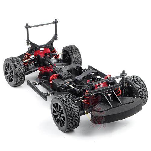 .KM拉力车 福特款嘉年华 1:7电动拉E力车架 RC遥控拉力车 漂移车