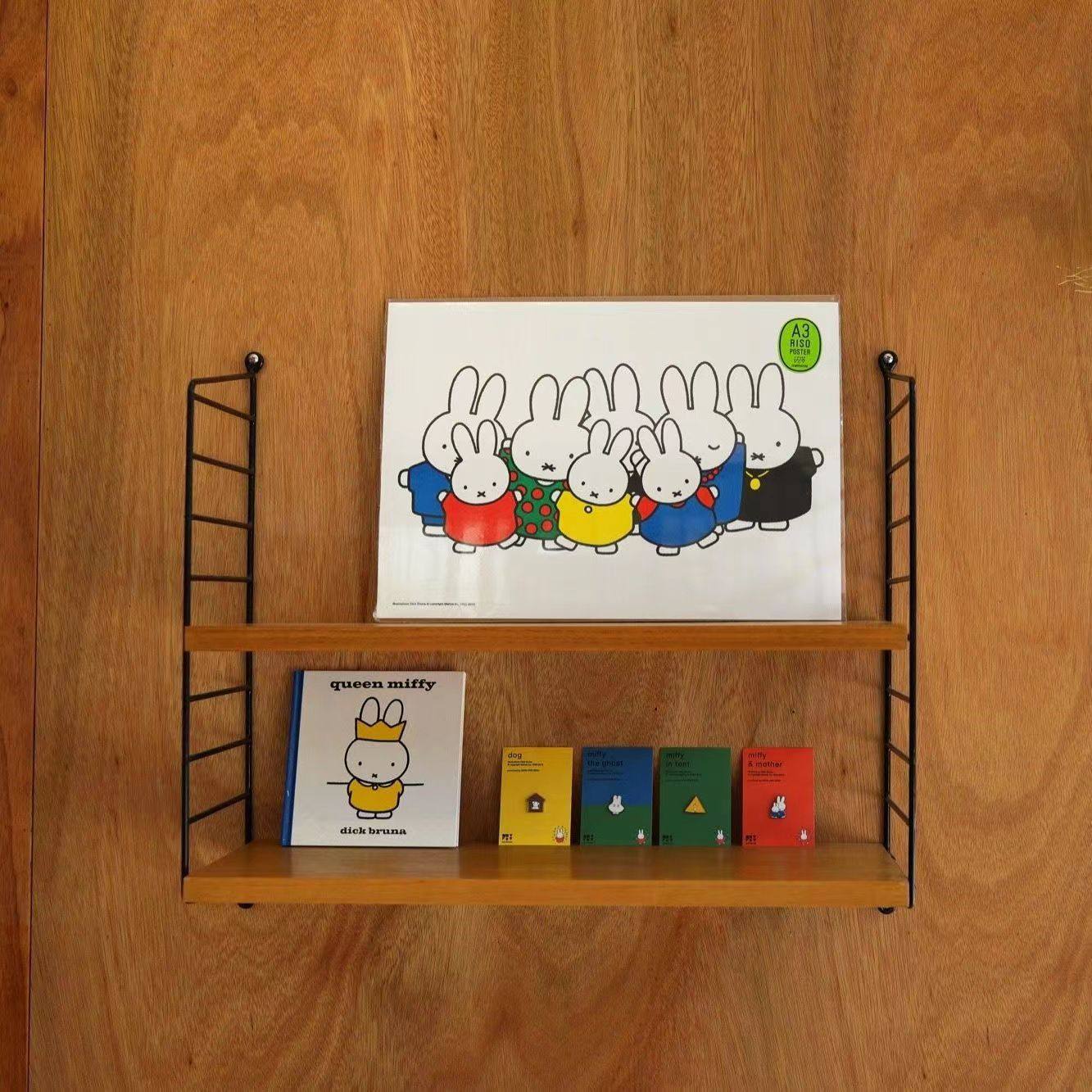 动漫卡通海报 可爱米菲一家人画芯儿童房认知贴墙床头装饰画芯,家居饰品,现代装饰画,淘宝优惠券,粉丝福利购,淘宝优惠卷