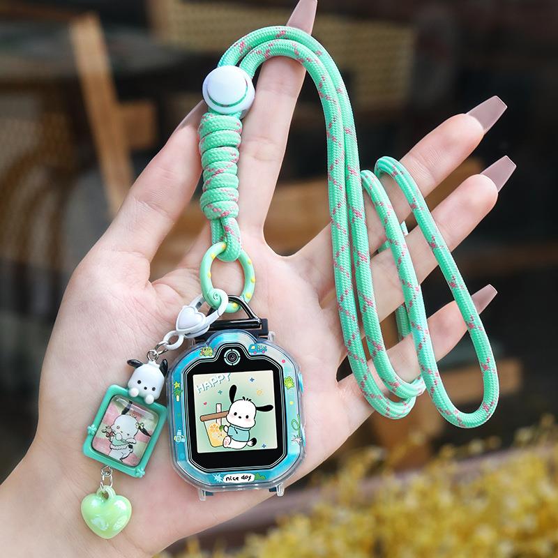 适用华为SIM-AL00儿童手表3S挂绳5X好看5表链4X保护套5pro卡通壳
