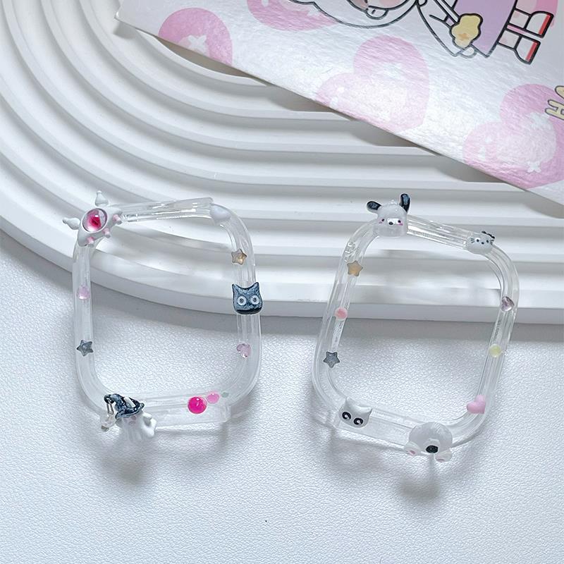 适用米兔6儿童电话手表7A保护壳5c表带6c透明S1表套7保护套7X/C7A