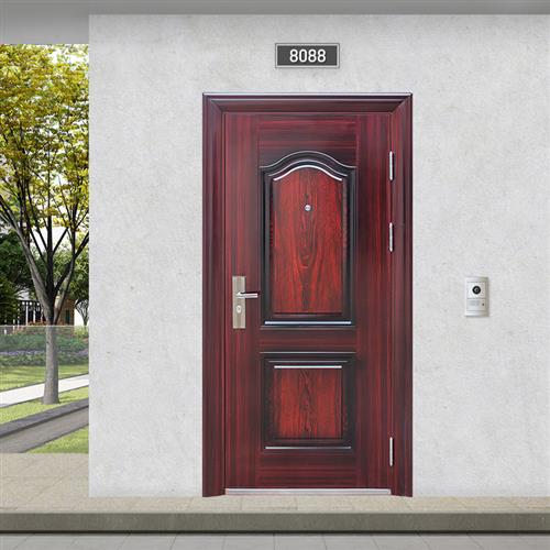 M5防盗门进户门家用入户门室内出租房间农村大门外钢质工程单开门