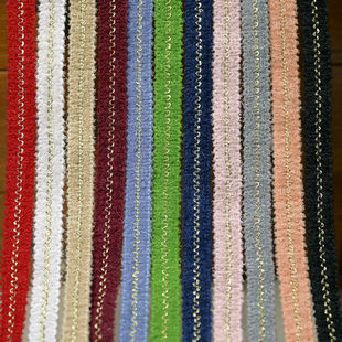 1.5cm宽小香风diy金线织带花边饰品头饰服装 辅料帽子家居蕾丝花边