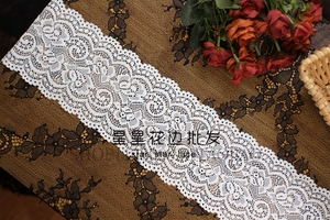 加厚压纱弹力蕾丝花边辅料 DIY服装内衣打底装饰布料缝纫材料lace