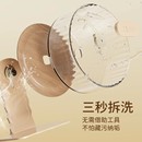 透明亚克力鼠类跑轮三秒拆洗无需工具不藏污纳垢易清洁