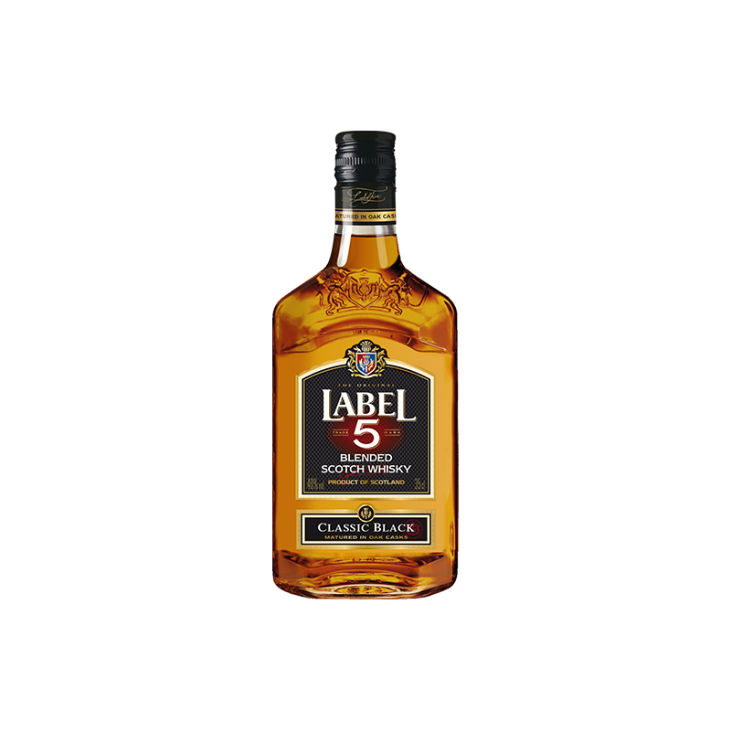 LABEL5 五世醇黑蘇格蘭威士忌500ml*2/3組合瓶裝進(jìn)口優(yōu)惠裝