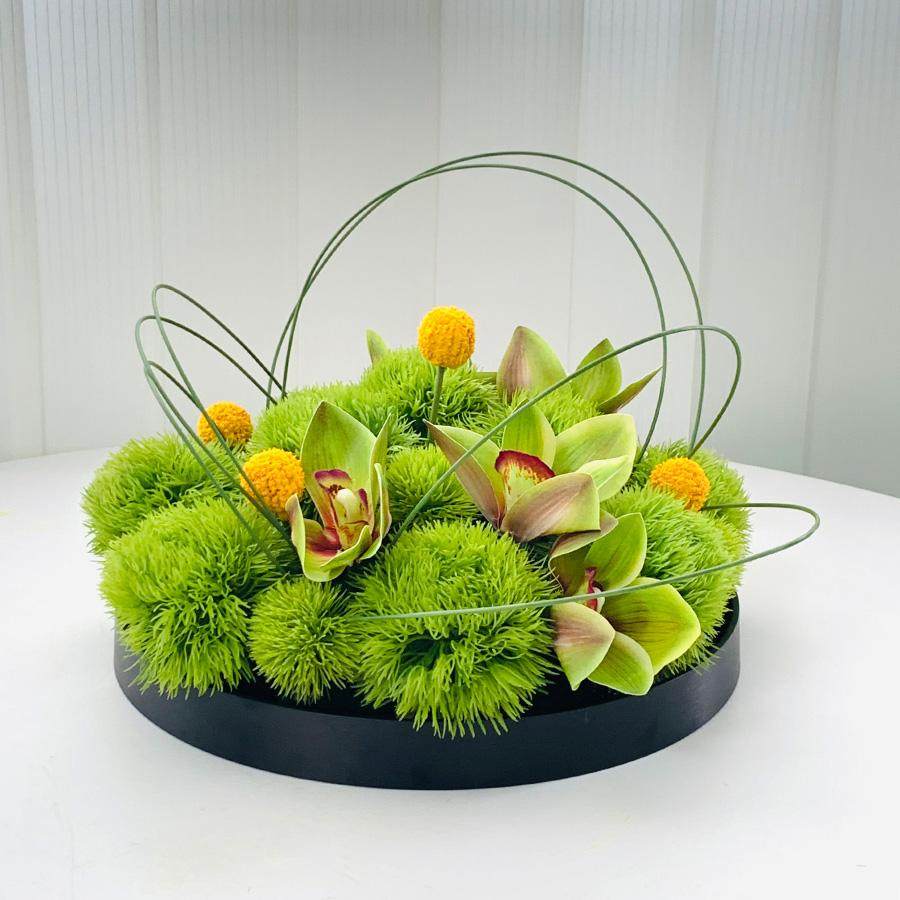 酒店餐桌花摆花仿真花大圆桌转盘中间摆件高端简约素雅装饰品插花,家居饰品,餐桌花艺,淘宝优惠券,粉丝福利购,淘宝优惠卷