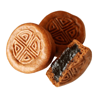 西安全盛斋清真传统糕点枣糍烧中式手工下午茶点枣泥馅点心零食