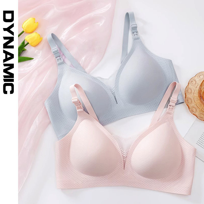 孕妇哺乳内衣聚拢收副乳防下垂产后喂奶夏季薄款怀孕期专用文胸罩