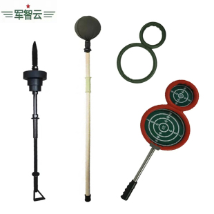 【训练器材】刺杀训练教练棍教练环刺杀训练铃手持环靶拼刺教具