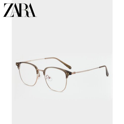 zara赵露思半框眼镜近视女男可配度数防蓝光金丝眼镜素颜眼睛框架