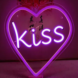 LOVE浪漫表白求婚卧室床头氛围装饰霓虹灯多款式多光效灯牌可定制