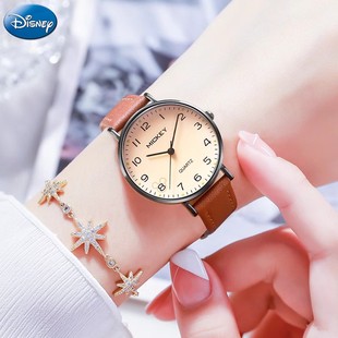 迪士尼手表女款中学生2025年新款女孩初高中生高颜值机械学霸石英