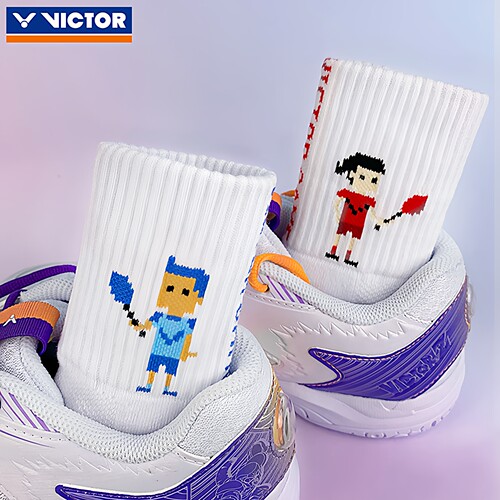 VICTOR胜利羽毛球袜专业运动袜