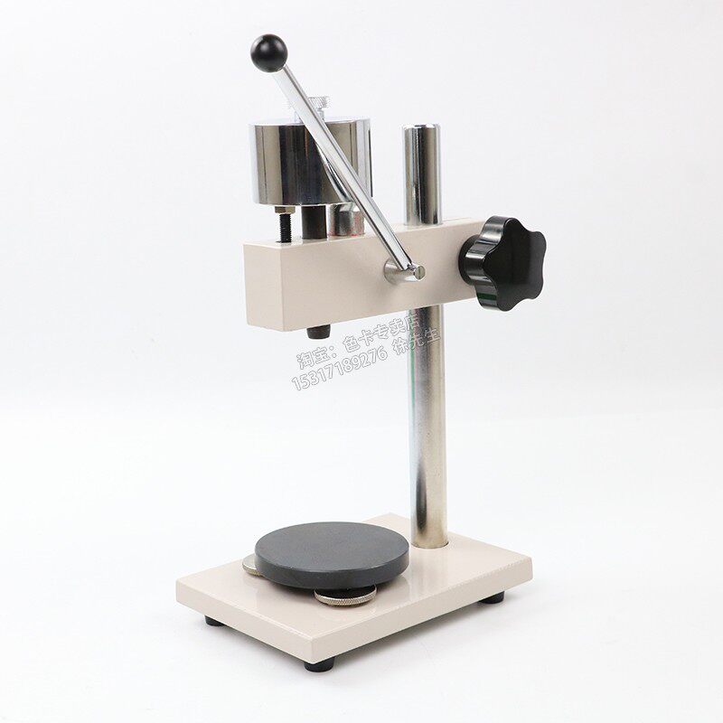 LX-A型00邵氏橡胶硬度计超软发泡矽胶口香糖测试架ASTM2240