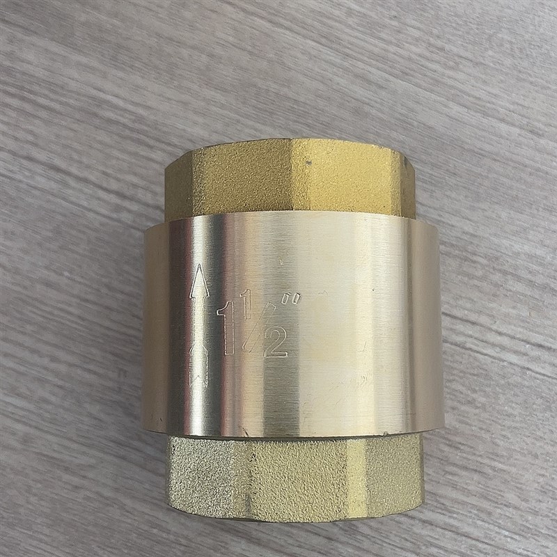 全铜加厚止回阀铜卧式4分6分1寸水泵DN15水表管20止逆阀门25防逆