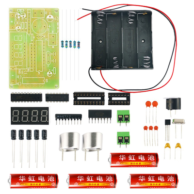 超音波测距仪电子DInY套件单晶片倒车雷达焊接练习TJ-56-299