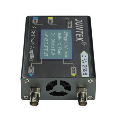 DPA-2698大功率双通道DDS函数信号发生器功率放大器直流功放10MHz