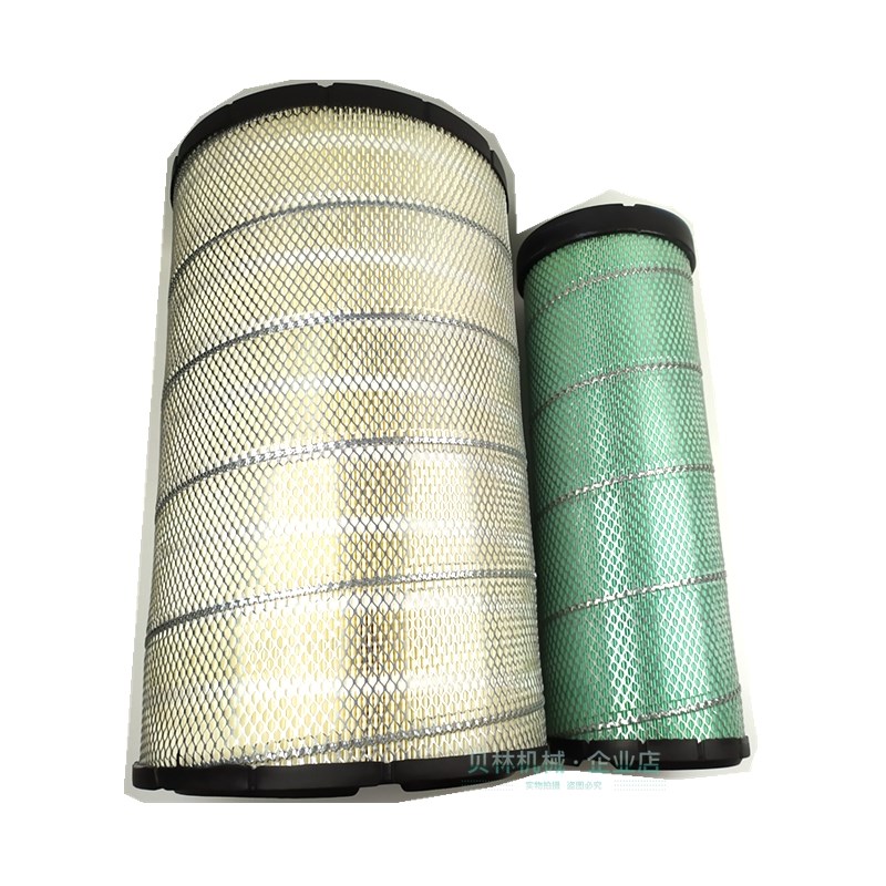 山东临工6330E/6360E/400E挖掘机配件空气滤芯林工360F虑心滤清器