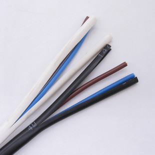 起帆RVV/RVVB2x0.5/0.75/1/1.5平方护套软电线拖线板线两芯电源线