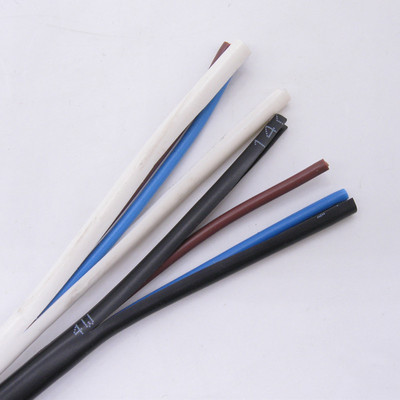 起帆RVV/RVVB2x0.5/0.75/1/1.5平方护套软电线拖线板线两芯电源线