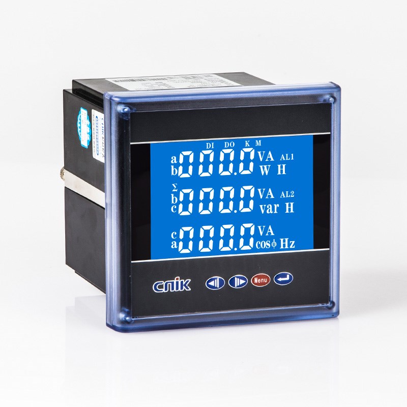 仪科单相三相电流电压485液晶数码多功能数显电力仪表经济型电表