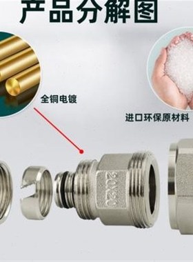 地暖管变ppr接头铝塑管转ppr接头2025铜I1216水管1620热熔直接弯