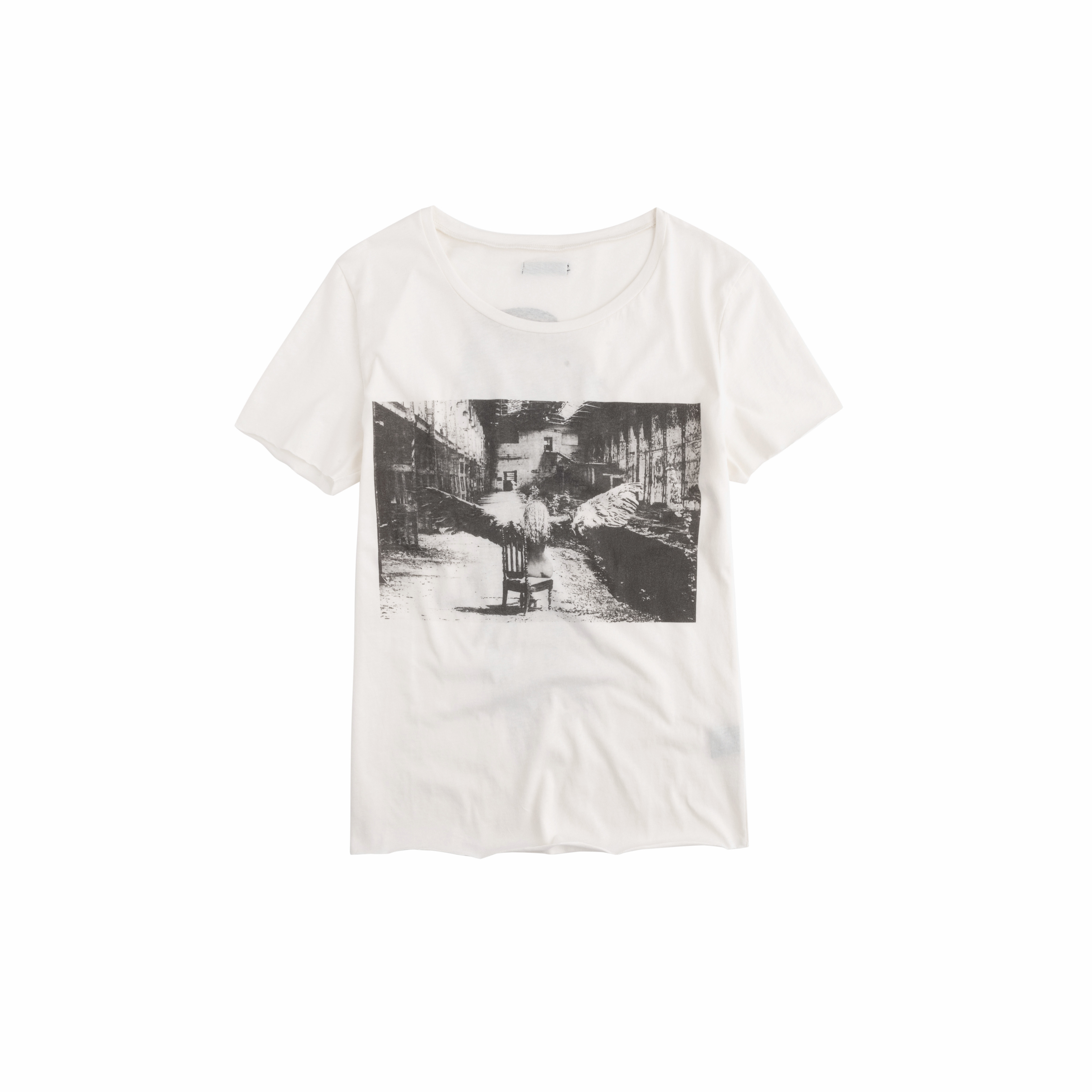 thumbnail for Torn Paradise TEAR Ifsixwasnine White Angel Reversible Print Short Sleeve Visual Subculture