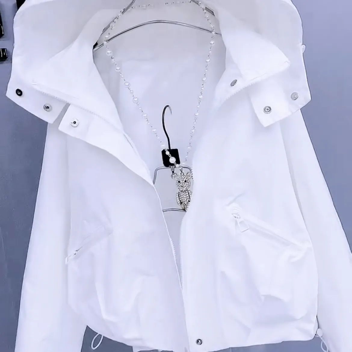 2025休闲连帽欧货冲锋衣夏季夹克