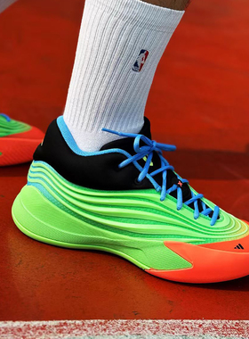 adidas/阿迪达斯Dame 10男子防滑耐磨时尚低帮运动篮球鞋KI5949