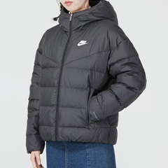 Nike/耐克女经典百搭防风连帽运动休闲保暖羽绒服IH0728-010