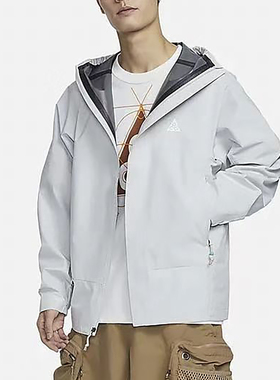 Nike/耐克男子舒适防风连帽运动休闲百搭夹克梭织外套DV9416-025