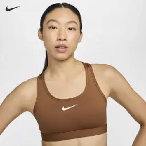 Nike耐克女子高强度支撑无钢圈瑜伽健身运动背心内衣 DX6822-281