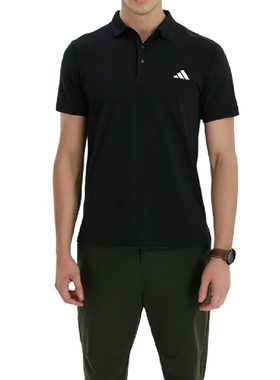 adidas/阿迪达斯男子夏季polo衫舒适透气经典时尚短袖T恤HR8730