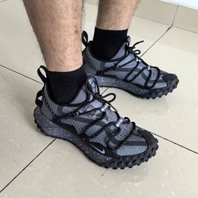NIKE/耐克 ACG Mountain Fly越野跑鞋男女同款灰黑色IB7328-002