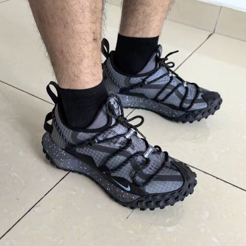 NIKE/耐克 ACG Mountain Fly越野跑鞋男女同款灰黑色IB7328-002